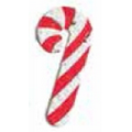 Seed Paper Shape Bookmark - Candy Cane Style Letterpressed Shape